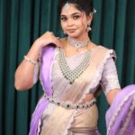 American Diamond Green Stone Designer Jewellery Set For Rent