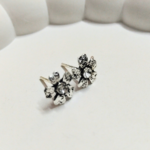 Vintage Petal Flower Stud Earrings