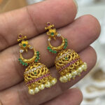 Matte Finish Jhumka – GE031 - Image 2