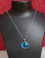 Glow in Dark Moon Pendant Necklace - Image 2