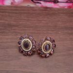 Victorian Purple Earrings