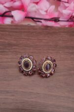 Victorian Purple Earrings