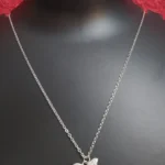 Elegant Butterfly Pendant Necklace – Violet