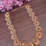 Silver Mixed Handmade Designer Long Necklace