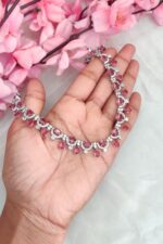 Ad Red Stone Designer  Necklace - Image 2