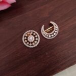 Beautiful White Stone Sun Moon