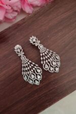 Beautiful White Stone Earrings
