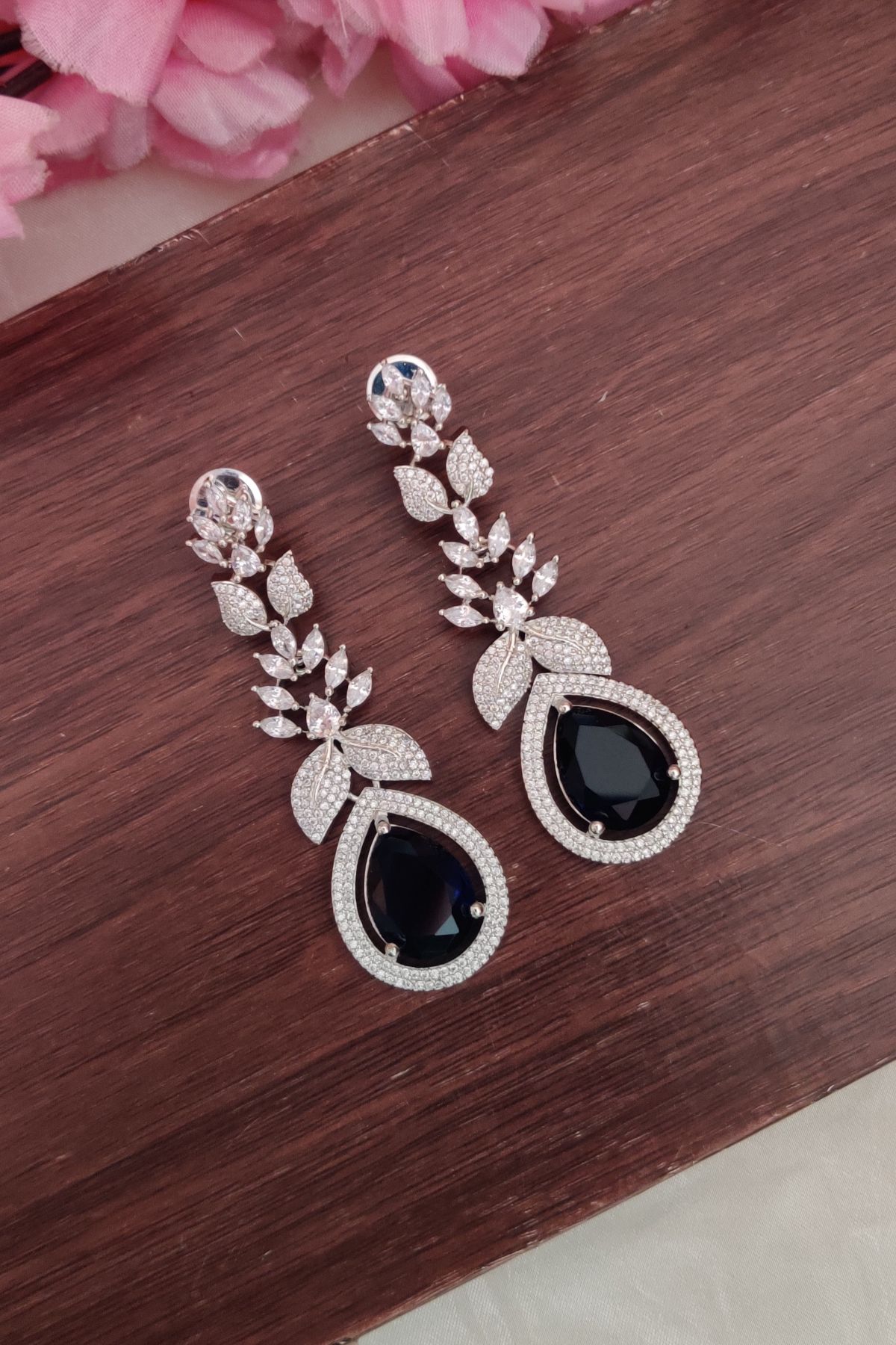 IMG_20250909_164856-1.jpg Beautiful Blue Stone Earrings - Image 1