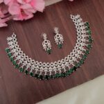 AD Green Stone Designer Necklace
