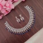 AD Purple Stone Designer Necklace