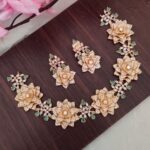 Ad Flower Stone Designer Necklace