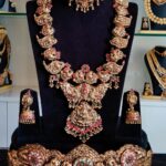 Silver Mixed Handmade Designer Jewellery Set For Rent