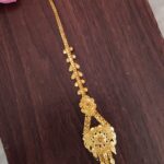 Beautiful Flower Designer Gold Finish Tikka