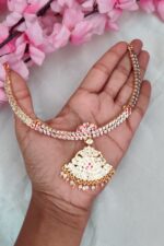 Impon Multi Colour Stone Attigai - Image 2