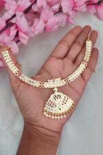 Impon Multi Colour Stone Attigai - Image 2