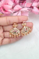 Impon Multi Colour Stone Attigai - Image 2