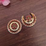 Beautiful Pink And White Stone Sun Moon