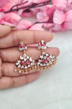 Impon Multi Colour Stone Attigai - Image 3