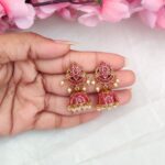 Gold Finish Kerala Designer Jumkki