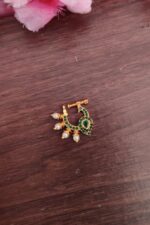 GreenColour Peacock Designer Nosepin