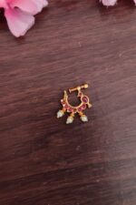 Sparrow Pink Designer NosePin