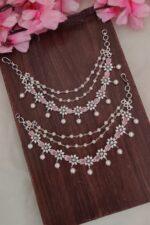 Baby Pink AD Designer Ear Chain