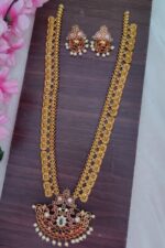 Beautiful Coin Designer Long Necklace Set