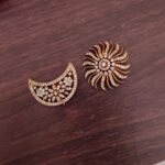 Beautiful White Stone Designer Sun Moon