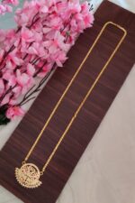 Multi Colour Round Swan Designer Dollar Chain