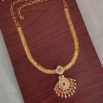 Premium White&Pink Stone Attigai