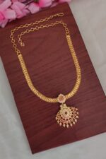 Premium White&Pink Stone Attigai