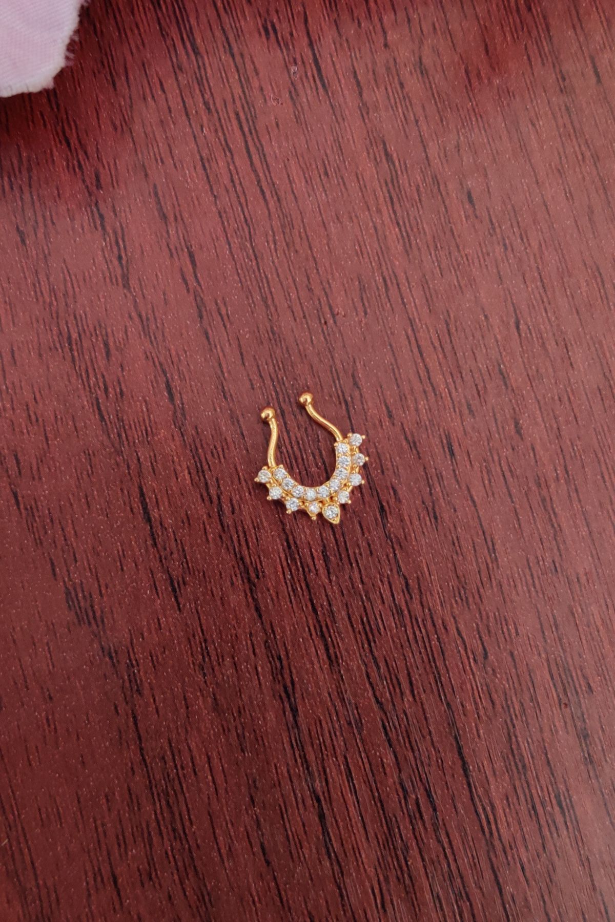 IMG_20260215_132419.jpg-1-1.jpeg White Stone Designer Nosepin - Image 1