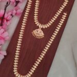 Impon Multi Colour Stone Designer Long Necklace Set