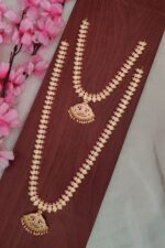 Impon Multi Colour Stone Designer Long Necklace Set