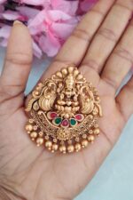 Beautiful Lakshmi Peacock Designer Bun Billai - Image 2