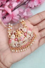 Lakshmi Elephant Designer Dollar Chain - Image 2