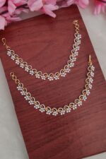 Trendy Stone Designer Ear Chain