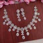 Ad White Stone Designer Necklace