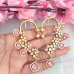 Beautiful BaBy Pink Stone AD EarCuff