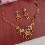 Premium Kemp Lakshmi Designer Necklace