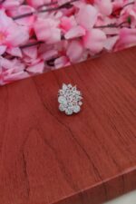 Beautiful AD White Stone Finger Ring