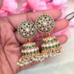 Beautiful Green Stone Designer Jumkki
