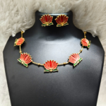 Manju Warrier Inspired Lotus Necklace – Trending Now at ₹150