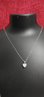 Sparkling Heart Pendant Necklace