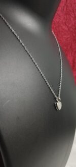 Sparkling Heart Pendant Necklace - Image 2