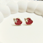 Cute Strawberry Stud Earrings